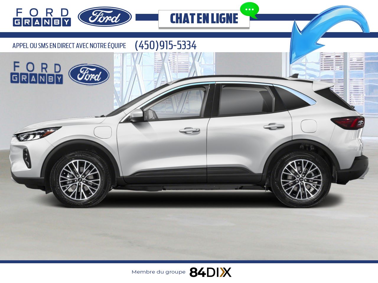 Ford Escape 2025 Argent cosmos m&eacute;tallis&eacute; Granby - photo #1