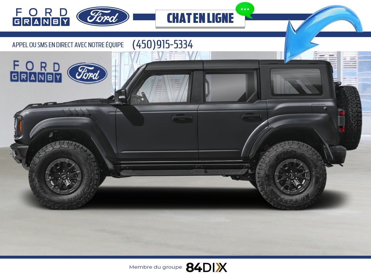 Ford Bronco 2026 Noir ombre Granby - photo #1