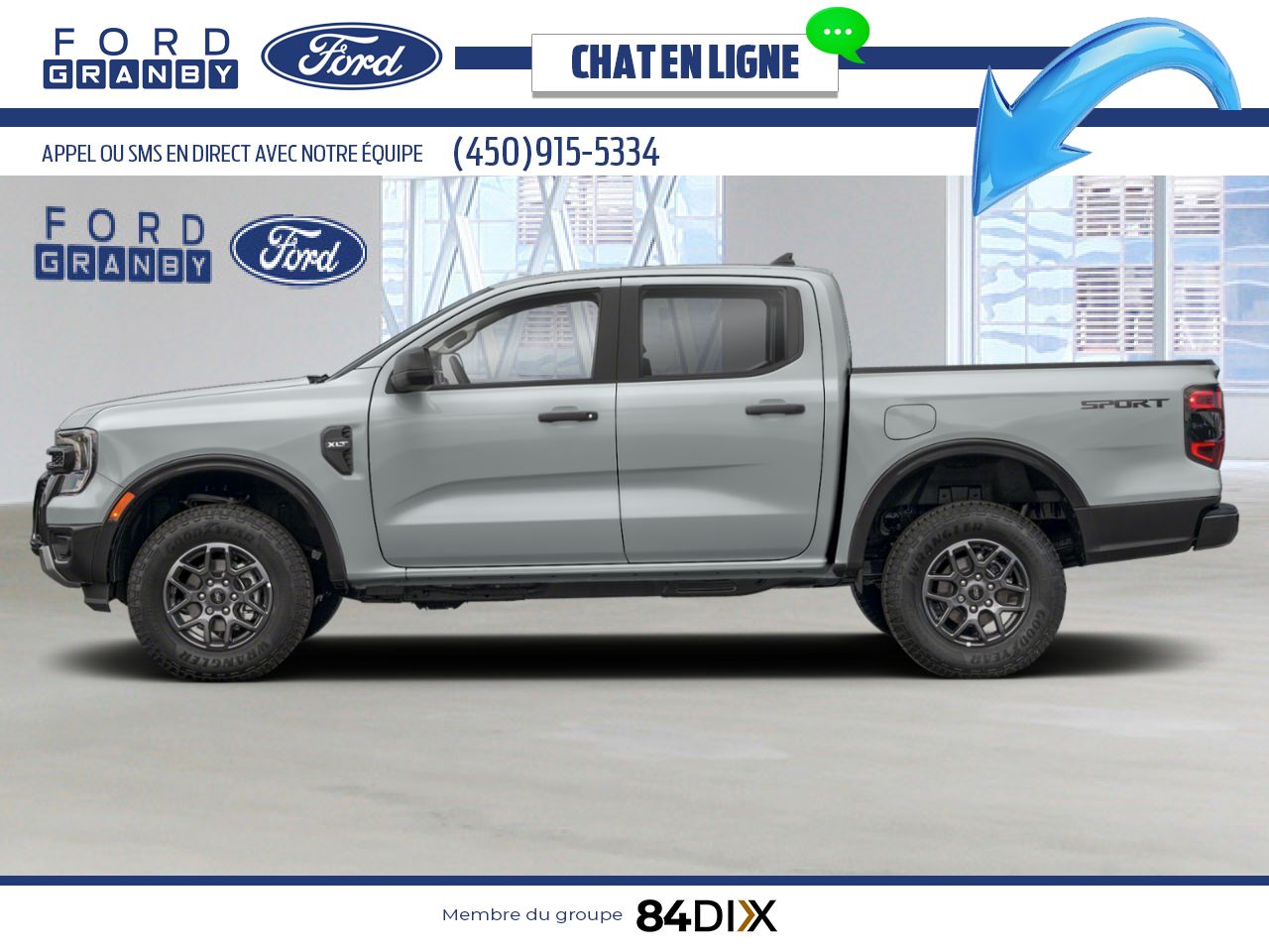 Ford Ranger 2026 Avalanche Granby - photo #1