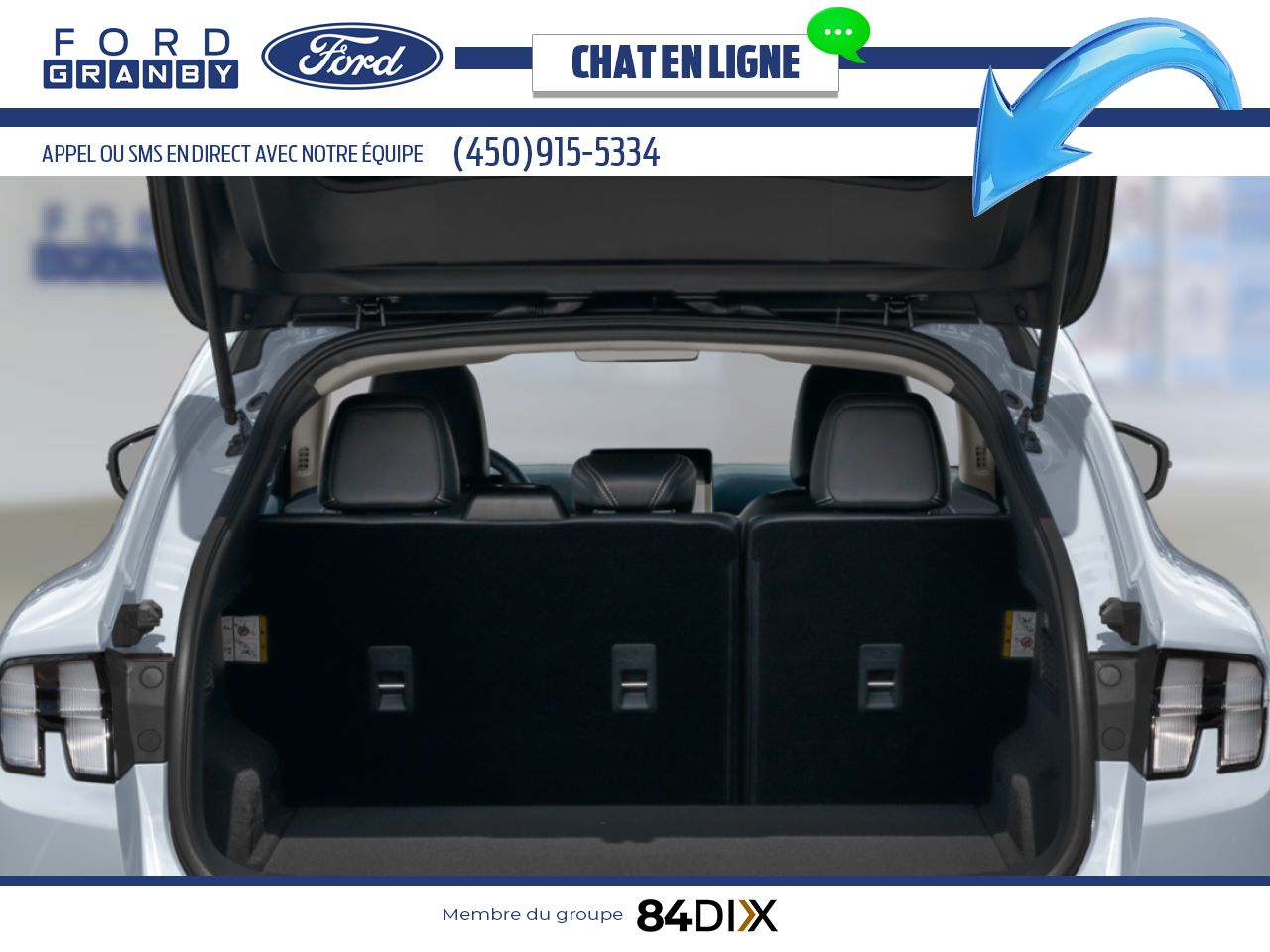 Ford Mustang Mach-E 2026 Noir ombre Granby - photo #5