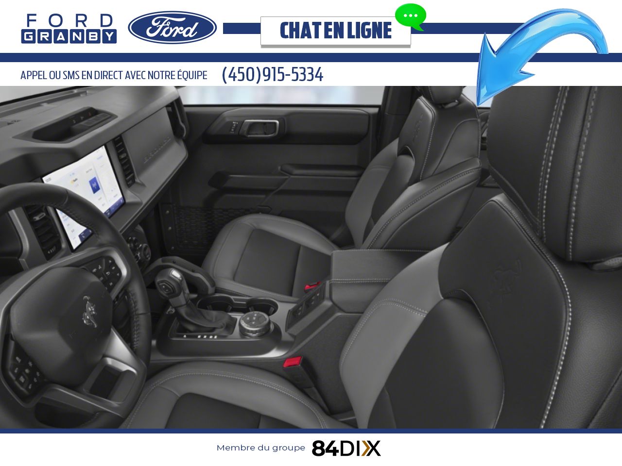 Ford Bronco 2026 Noir ombre Granby - photo #10