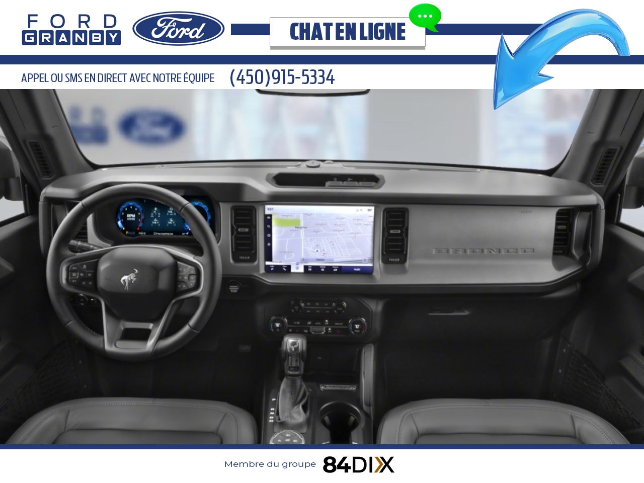 Ford Bronco 2026 Noir ombre Granby - photo #3