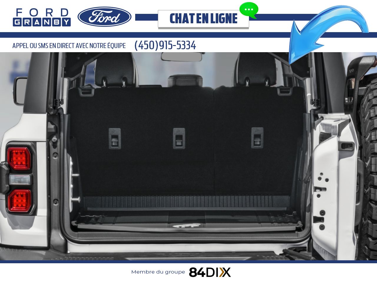 Ford Bronco 2026 Noir ombre Granby - photo #6