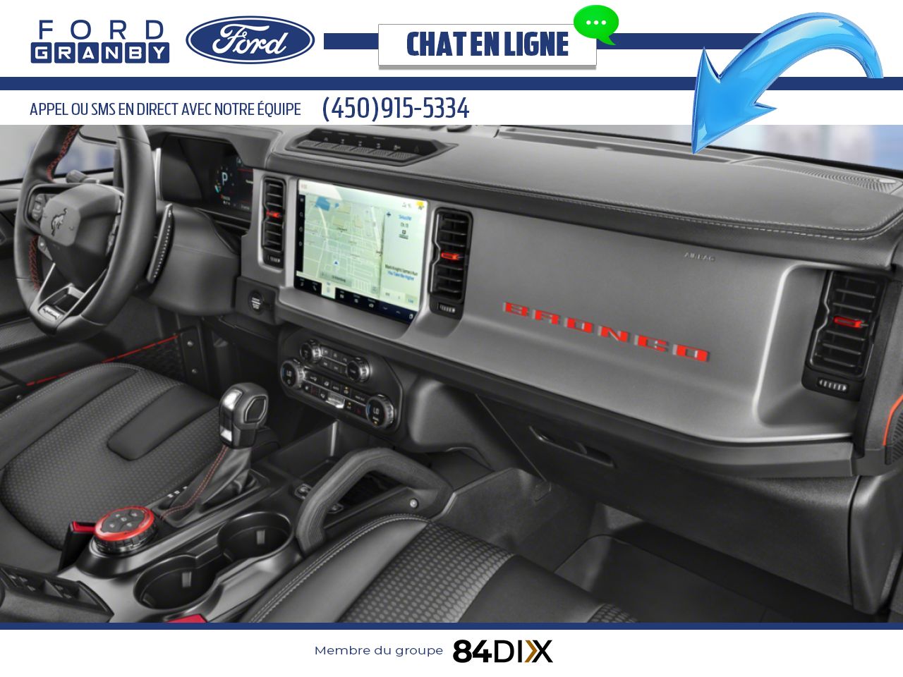 Ford Bronco 2026 Noir ombre Granby - photo #7