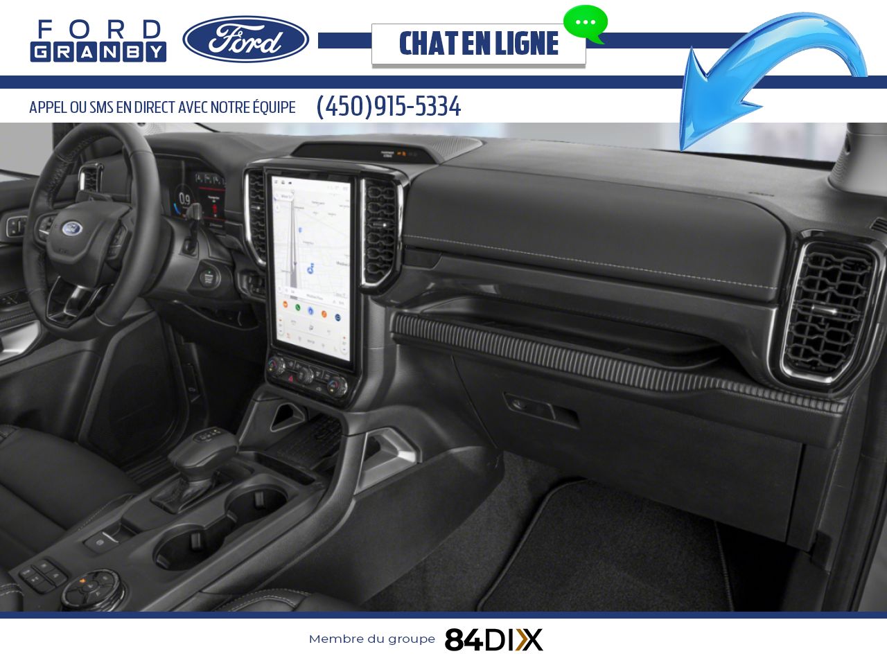 Ford Ranger 2026 Gris carbonis&eacute; m&eacute;tallis&eacute; Granby - photo #12