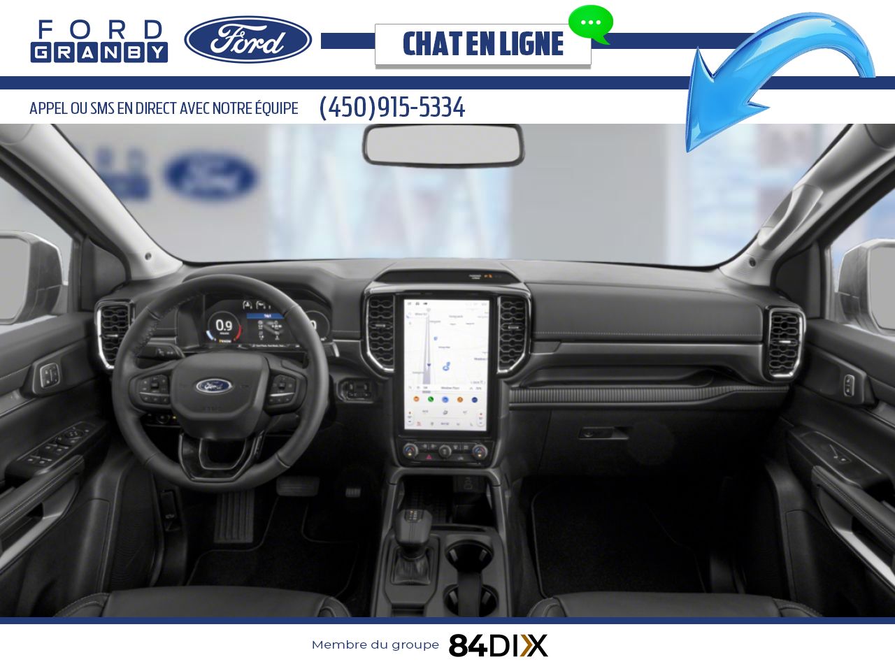 Ford Ranger 2026 Gris carbonis&eacute; m&eacute;tallis&eacute; Granby - photo #7