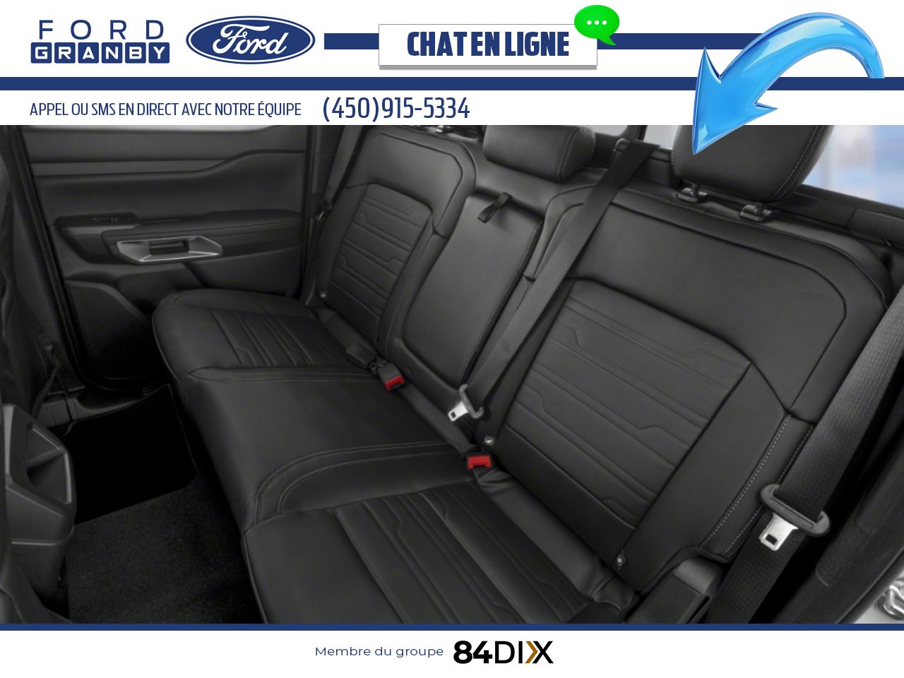 Ford Ranger 2026 Gris carbonis&eacute; m&eacute;tallis&eacute; Granby - photo #9