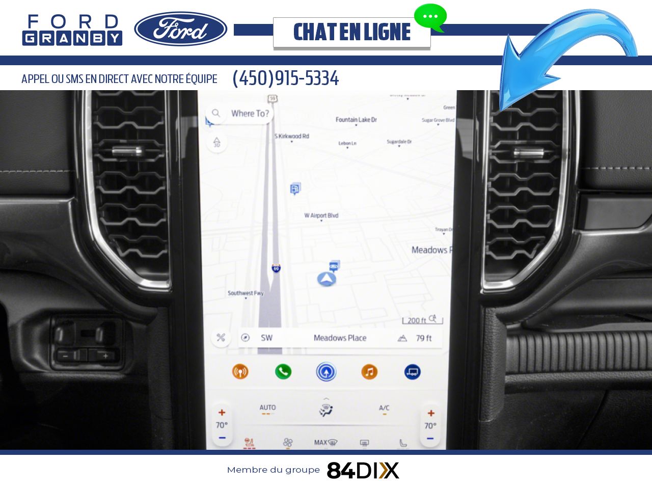 Ford Ranger 2026 Gris carbonis&eacute; m&eacute;tallis&eacute; Granby - photo #11