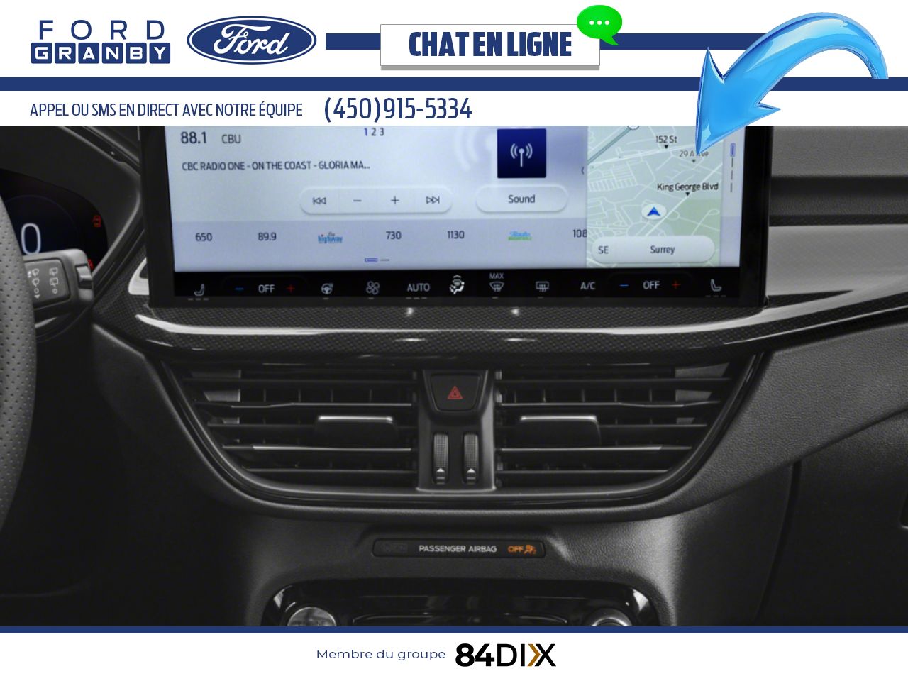 2026 Ford Escape Agate Black Metallic Granby - photo #7