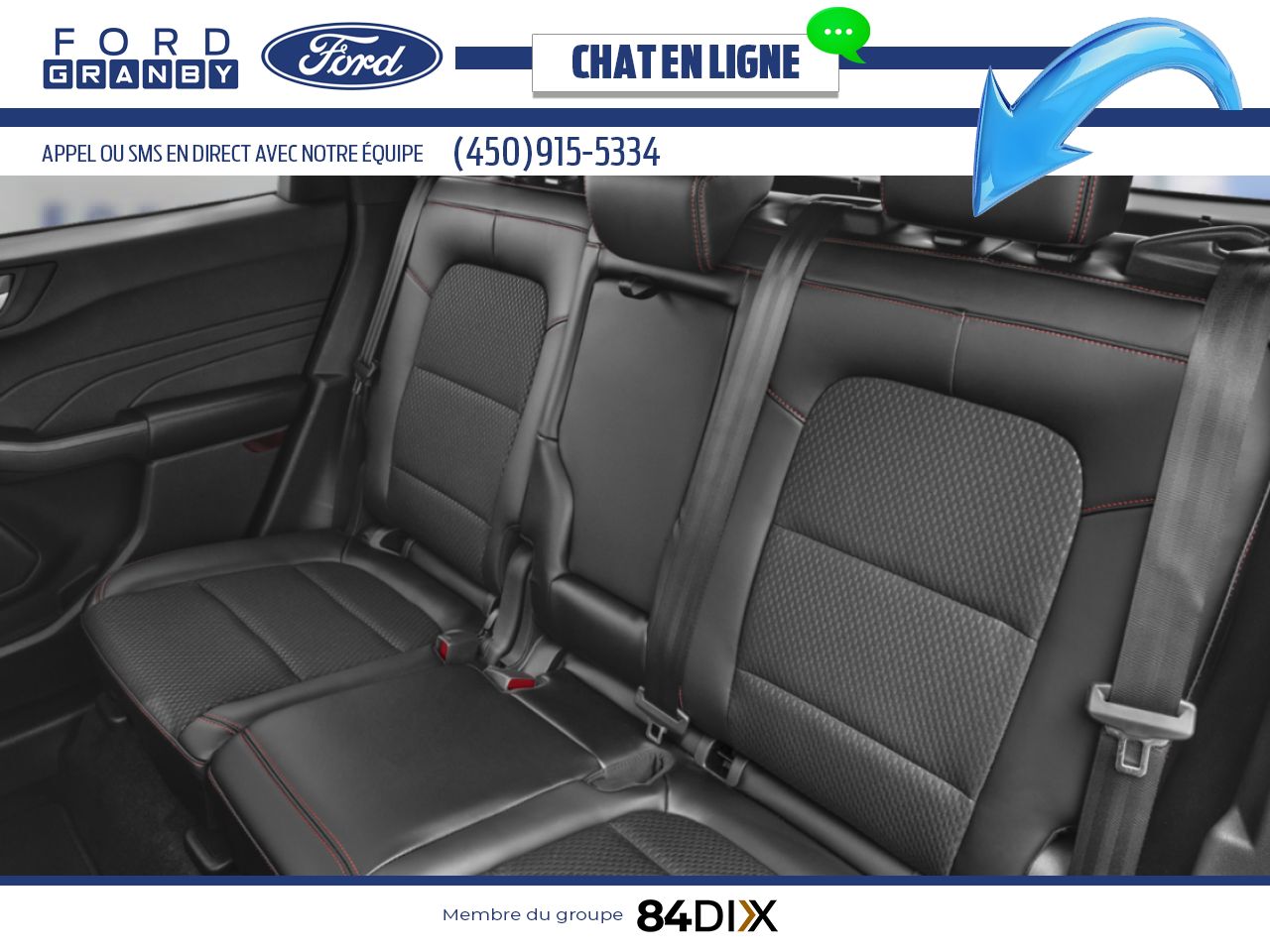 Ford Escape 2026 Noir agate m&eacute;tallis&eacute; Granby - photo #5