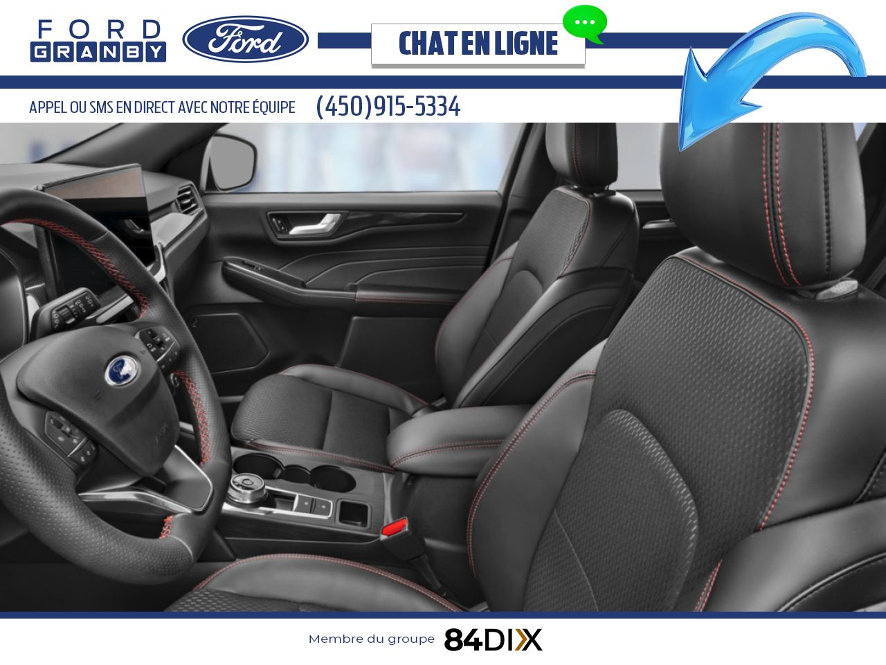 Ford Escape 2026 Noir agate m&eacute;tallis&eacute; Granby - photo #10