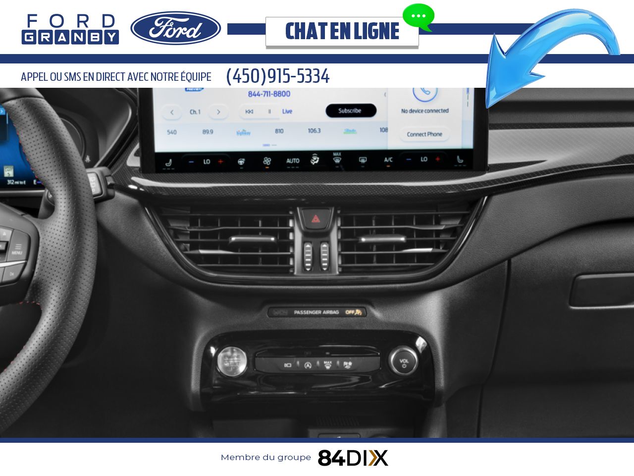 Ford Escape 2026 Noir agate m&eacute;tallis&eacute; Granby - photo #9