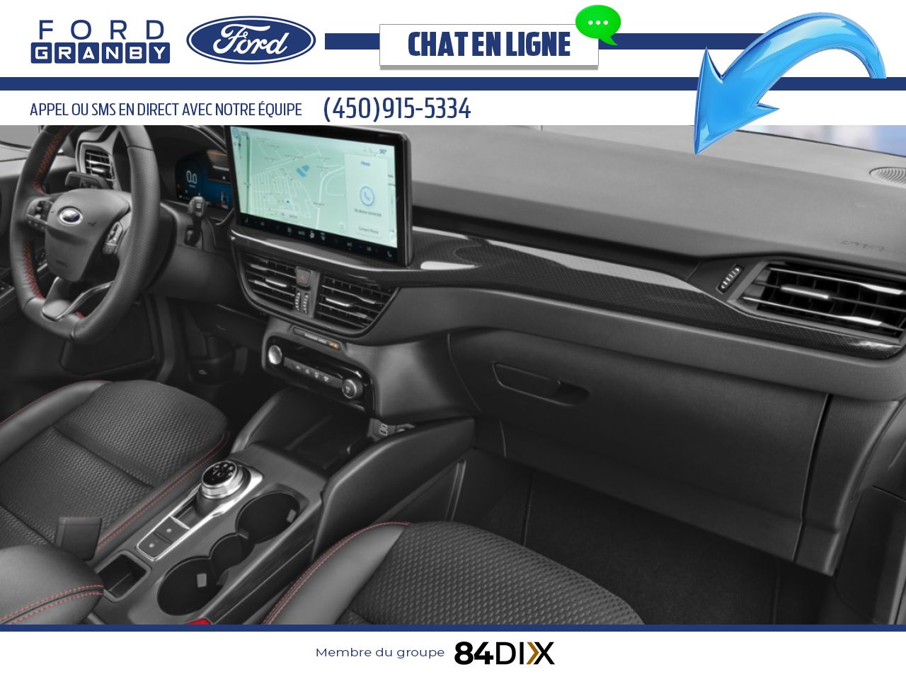 Ford Escape 2026 Noir agate m&eacute;tallis&eacute; Granby - photo #6