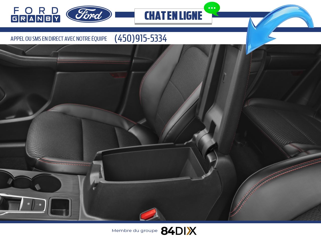 Ford Escape 2026 Noir agate m&eacute;tallis&eacute; Granby - photo #3