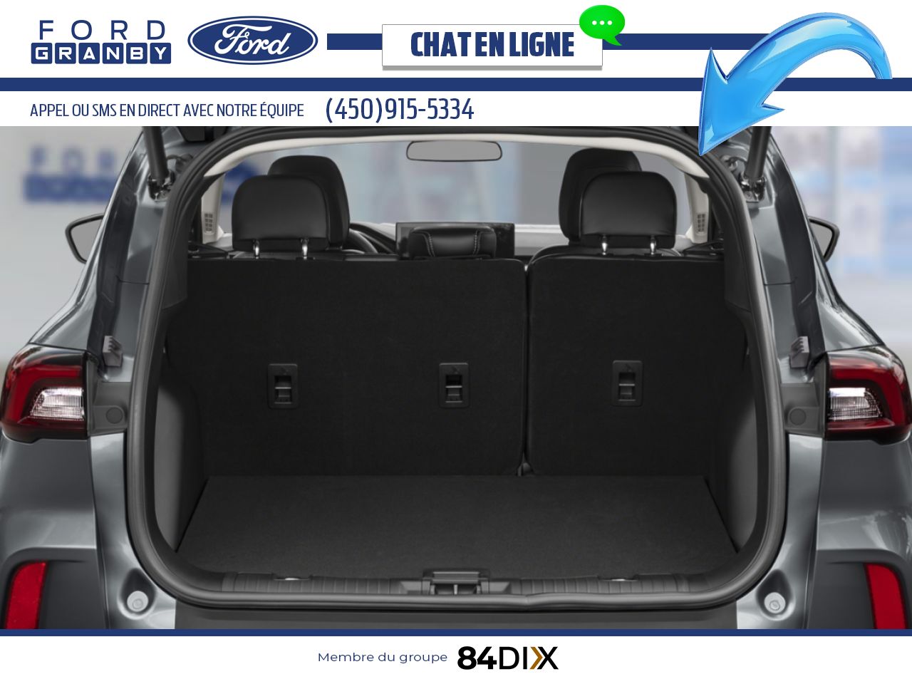 Ford Escape 2025 Gris carbonis&eacute; m&eacute;tallis&eacute; Granby - photo #10