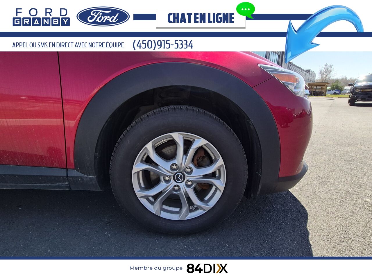 Mazda CX-3 GS TI/AWD 2020 Rouge Granby - photo #23