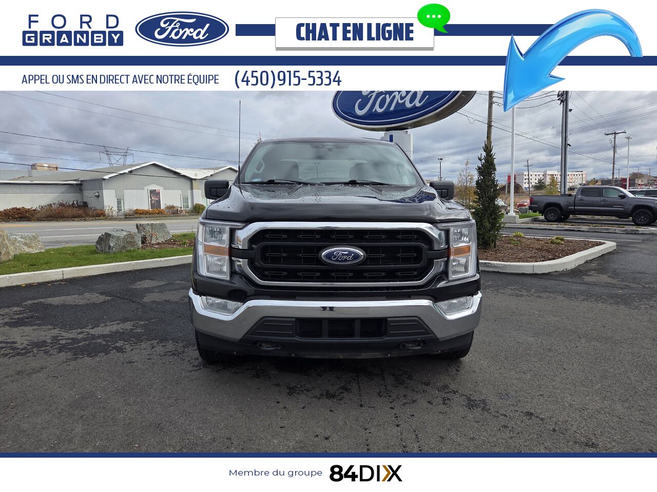 Ford F-150 2022 Noir Granby - photo #1