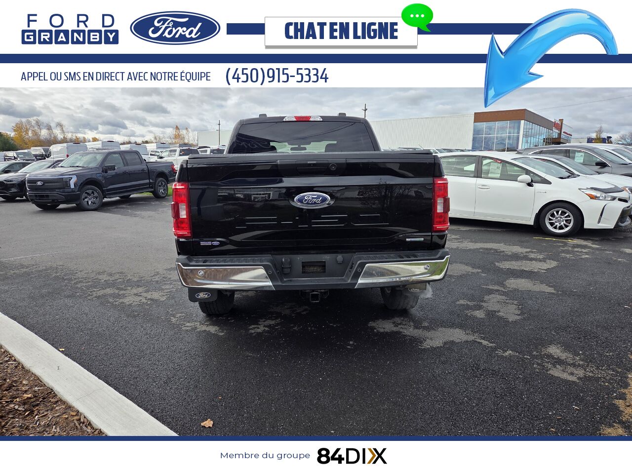 Ford F-150 2022 Noir Granby - photo #5