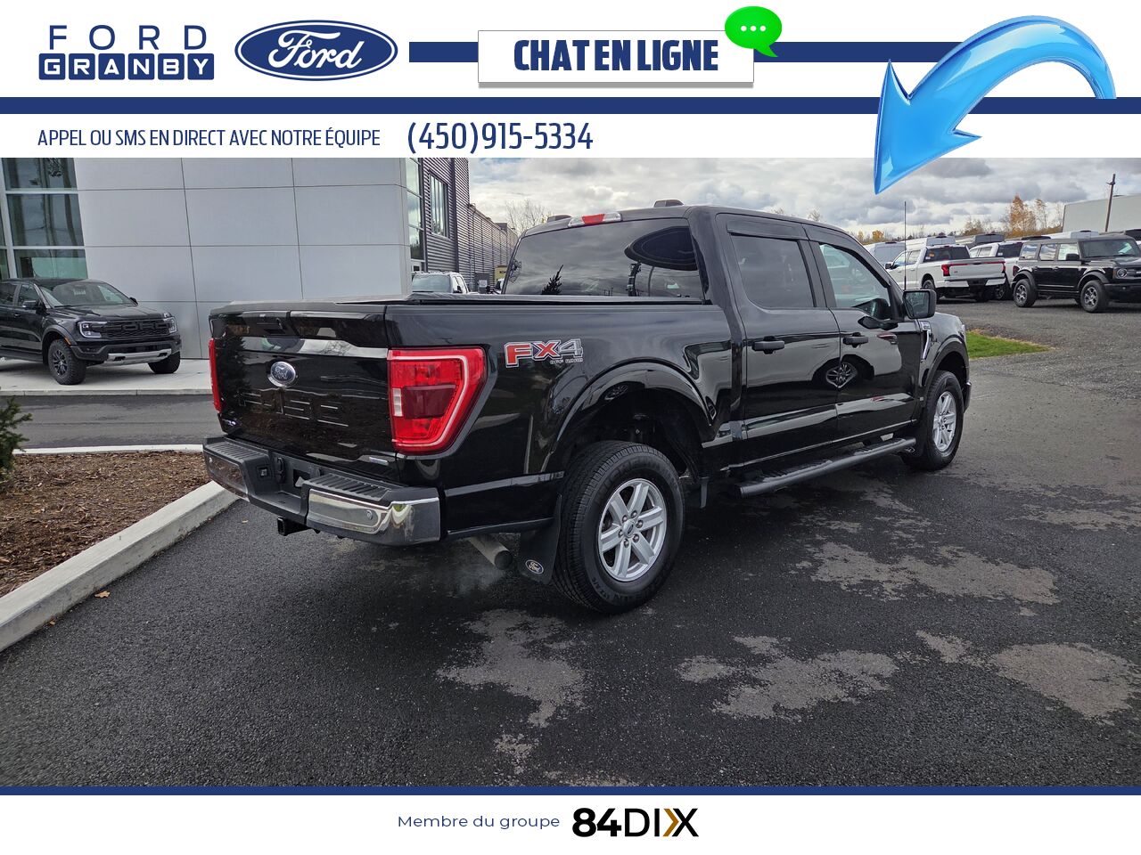 Ford F-150 2022 Noir Granby - photo #6