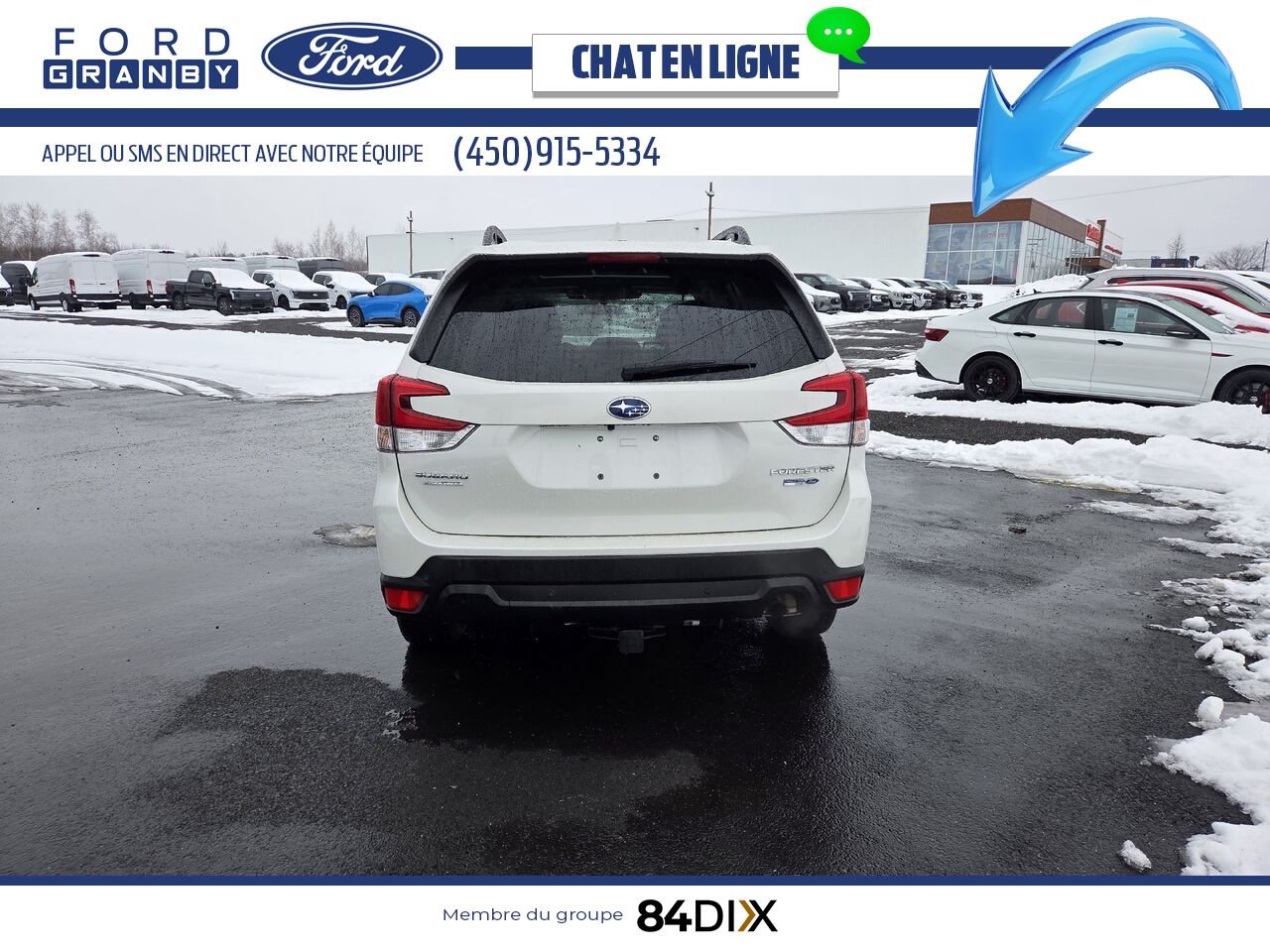 2023 Subaru Forester White Granby - photo #5