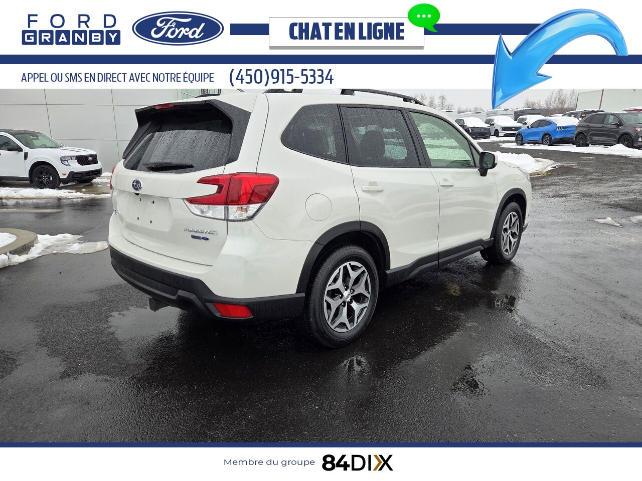 2023 Subaru Forester White Granby - photo #6