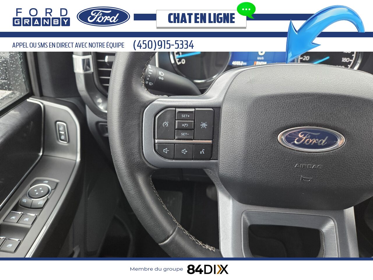 Ford F-150 2023 Gris Granby - photo #10