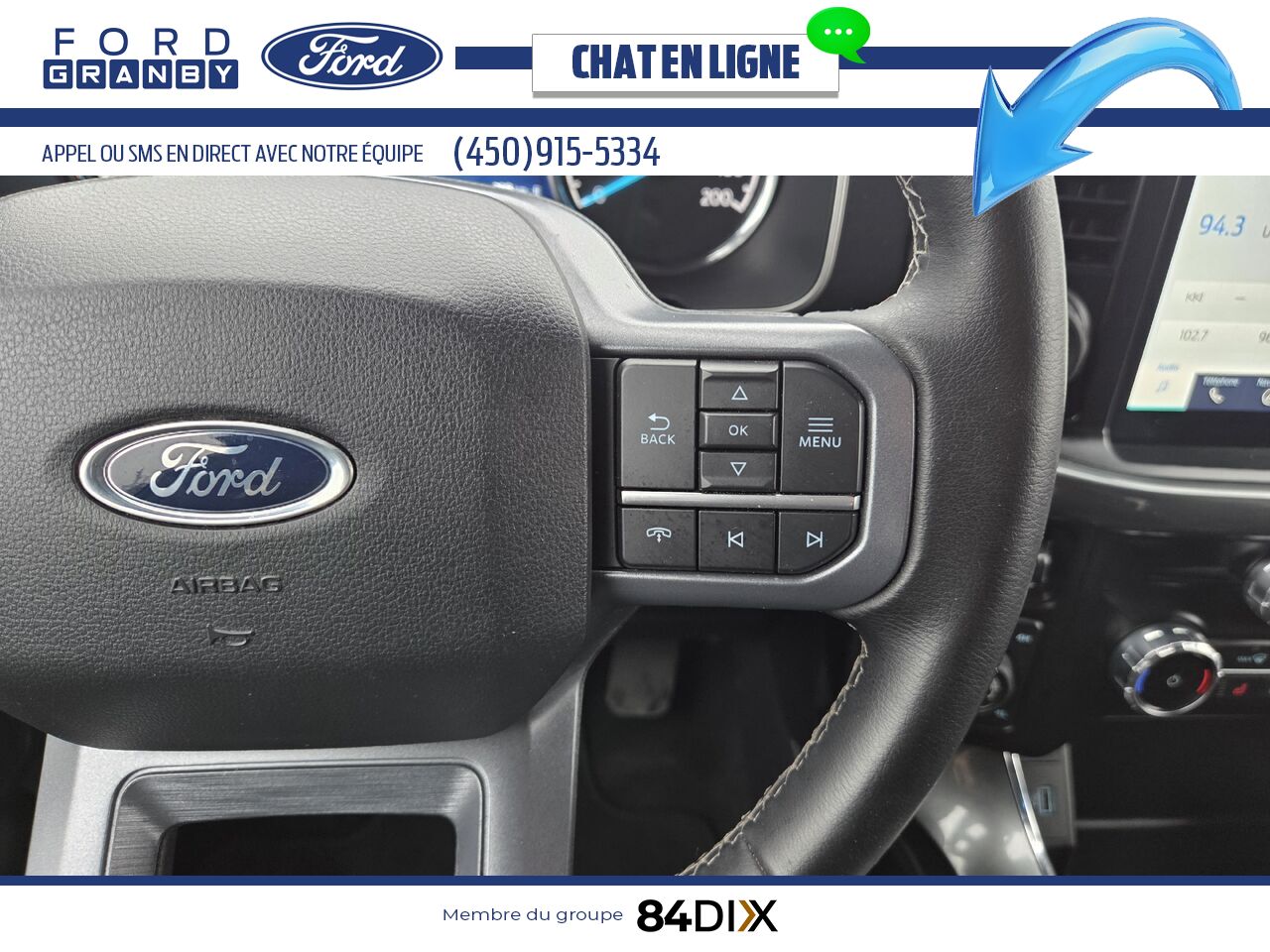 Ford F-150 2023 Gris Granby - photo #11