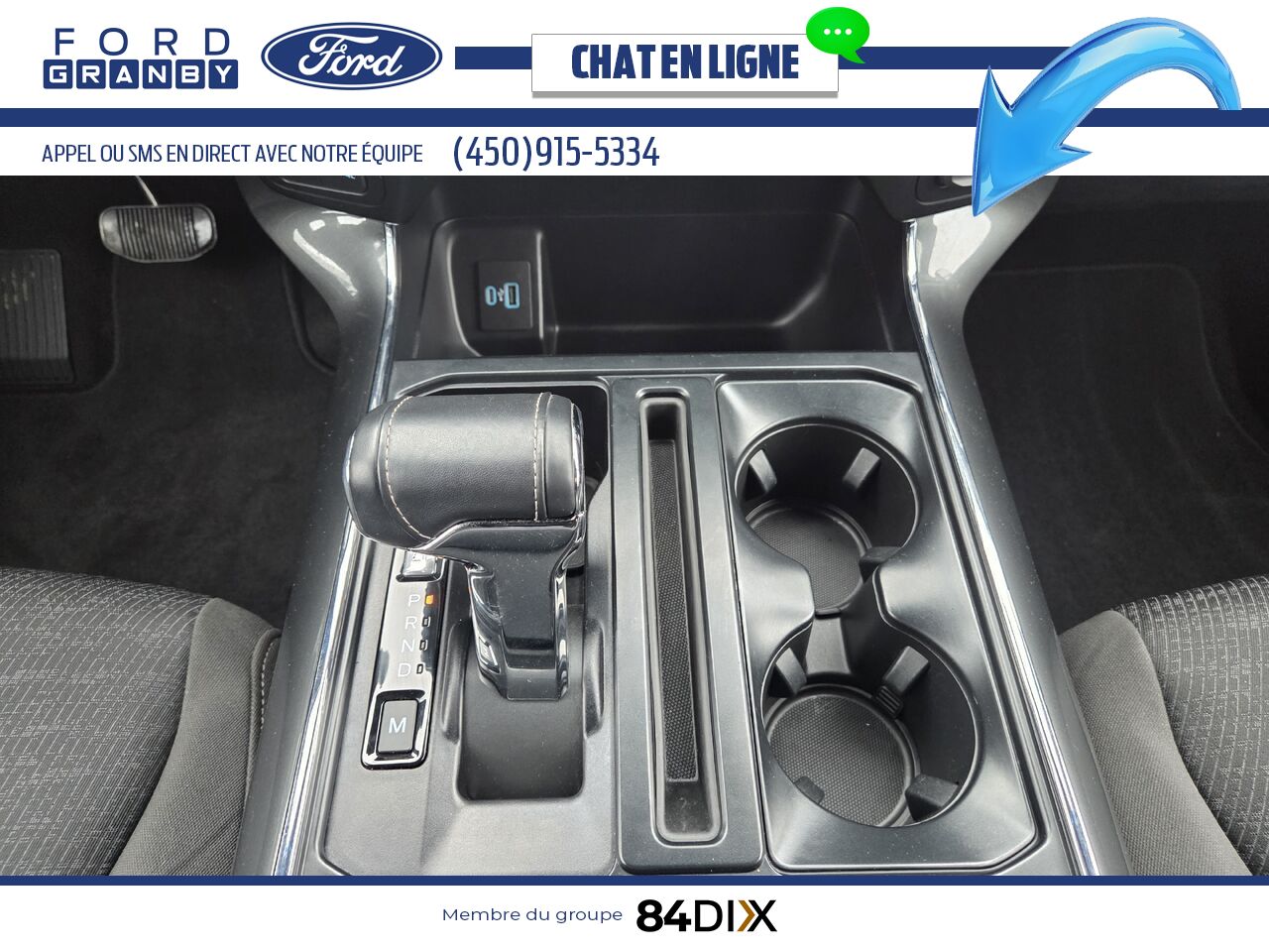 Ford F-150 2023 Gris Granby - photo #15