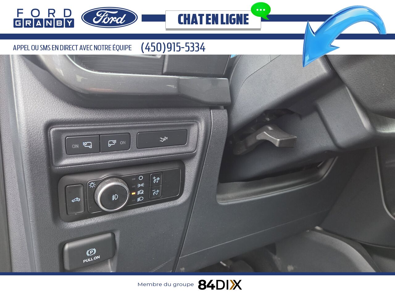 Ford F-150 2023 Gris Granby - photo #17