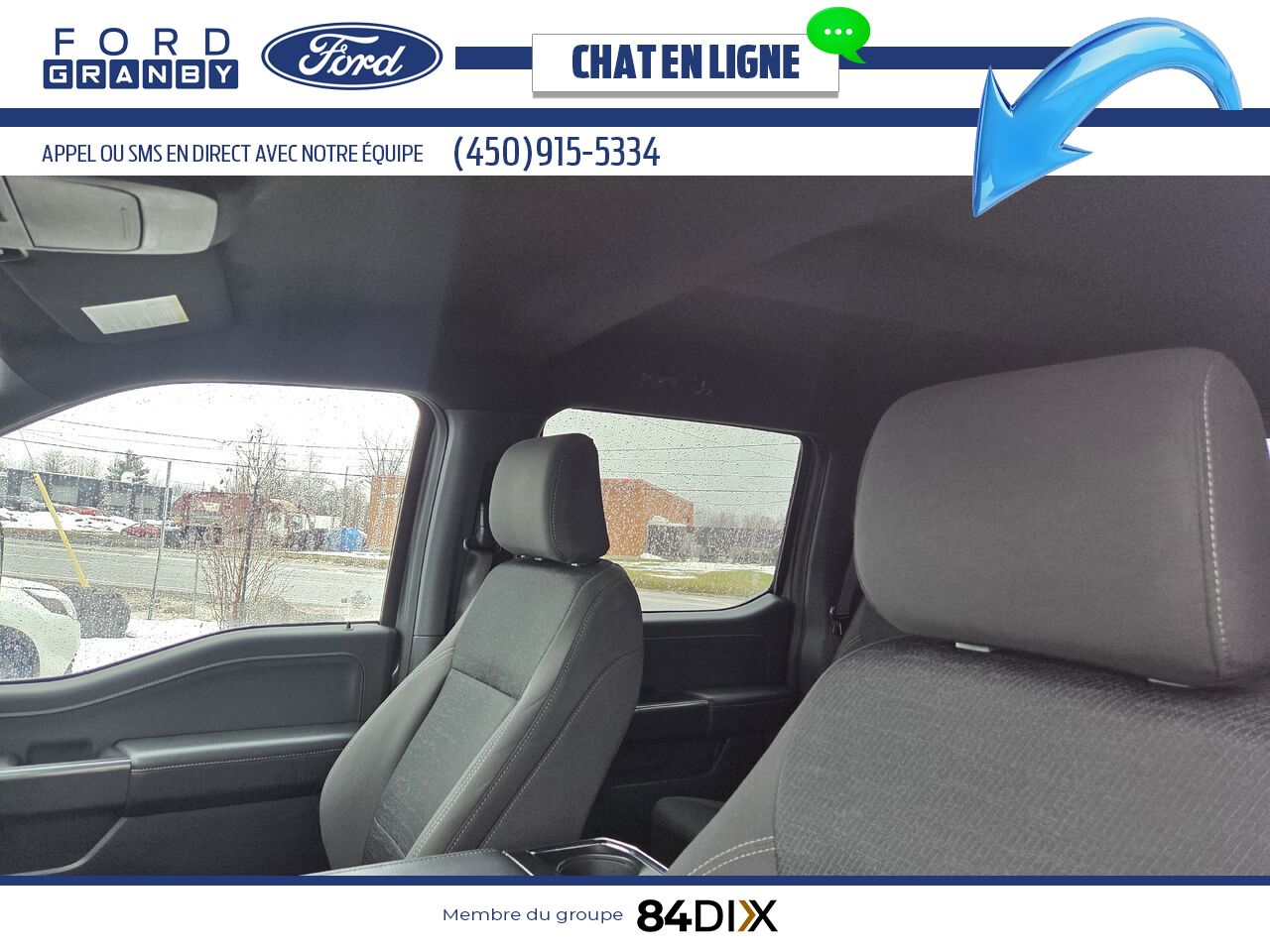 Ford F-150 2023 Gris Granby - photo #19