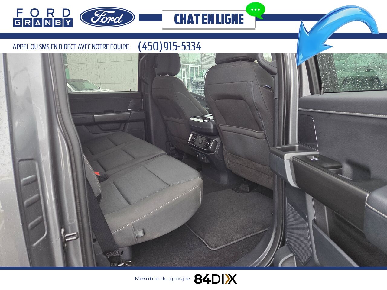 Ford F-150 2023 Gris Granby - photo #23