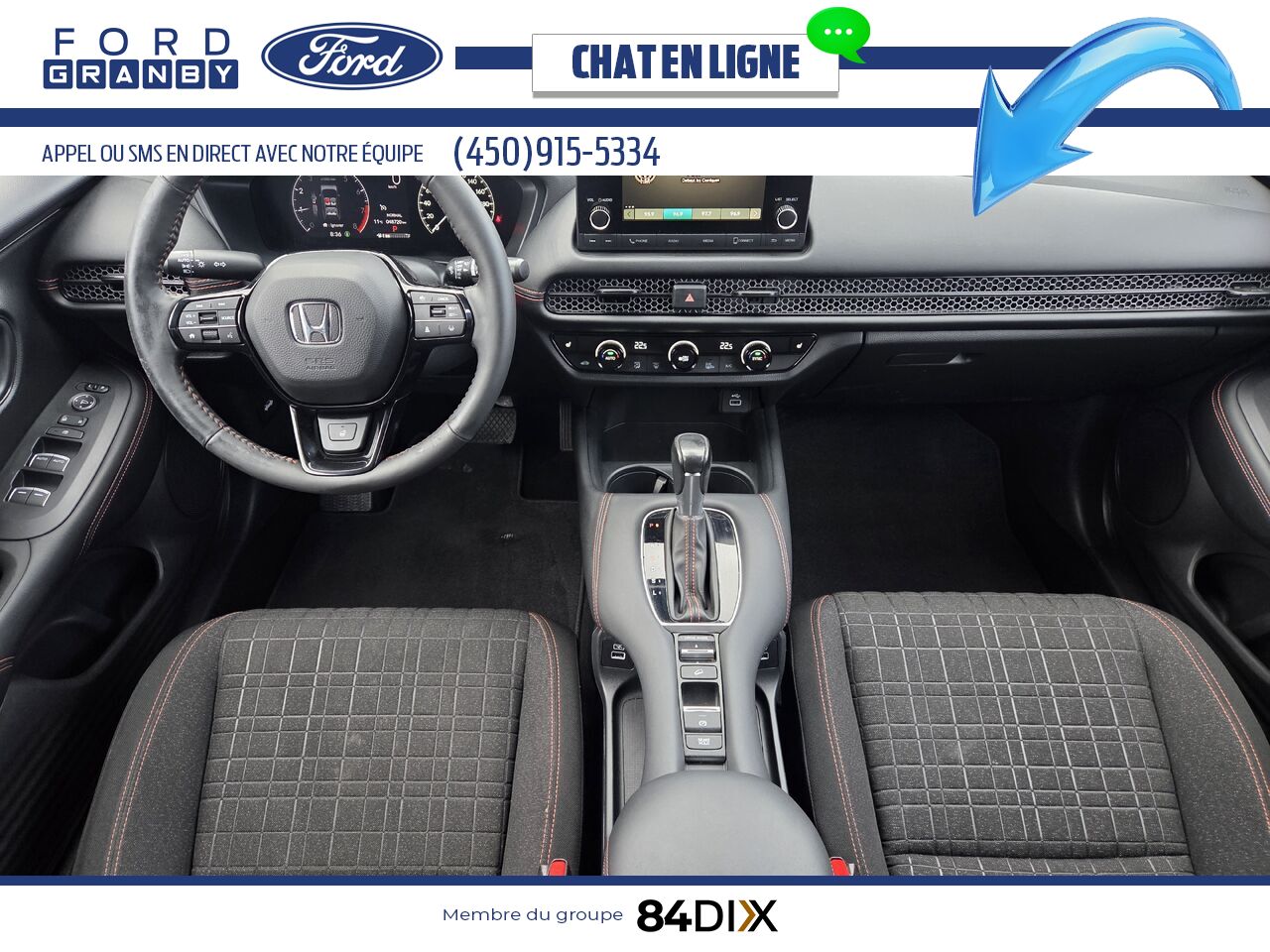 2023 Honda HR-V Grey Granby - photo #8