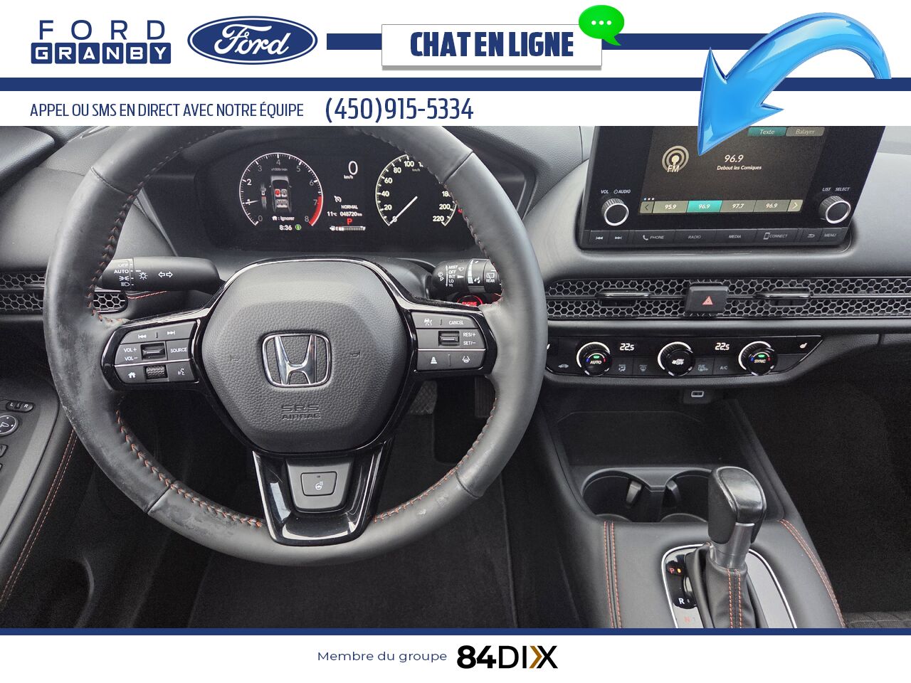 2023 Honda HR-V Grey Granby - photo #9