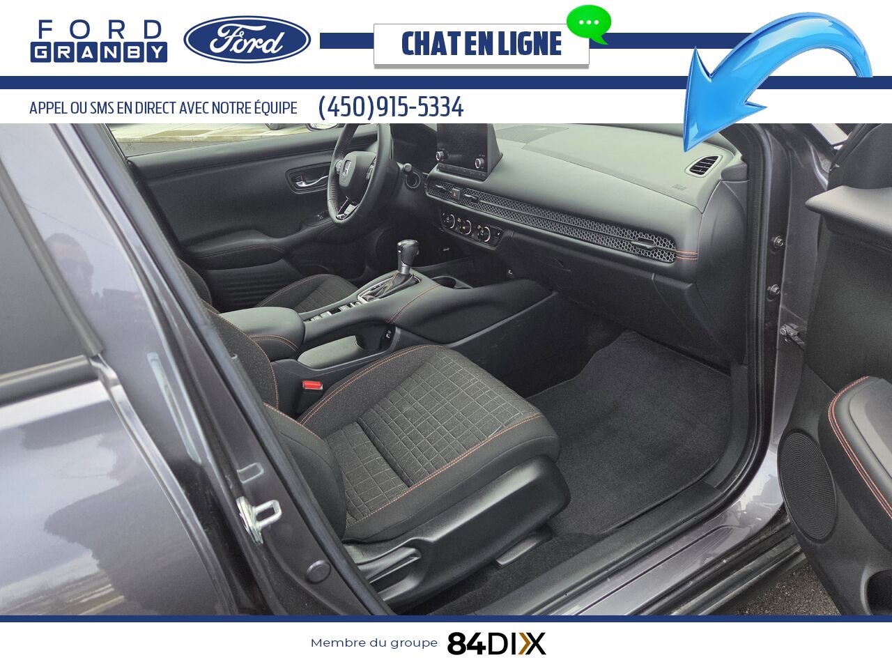 2023 Honda HR-V Grey Granby - photo #21