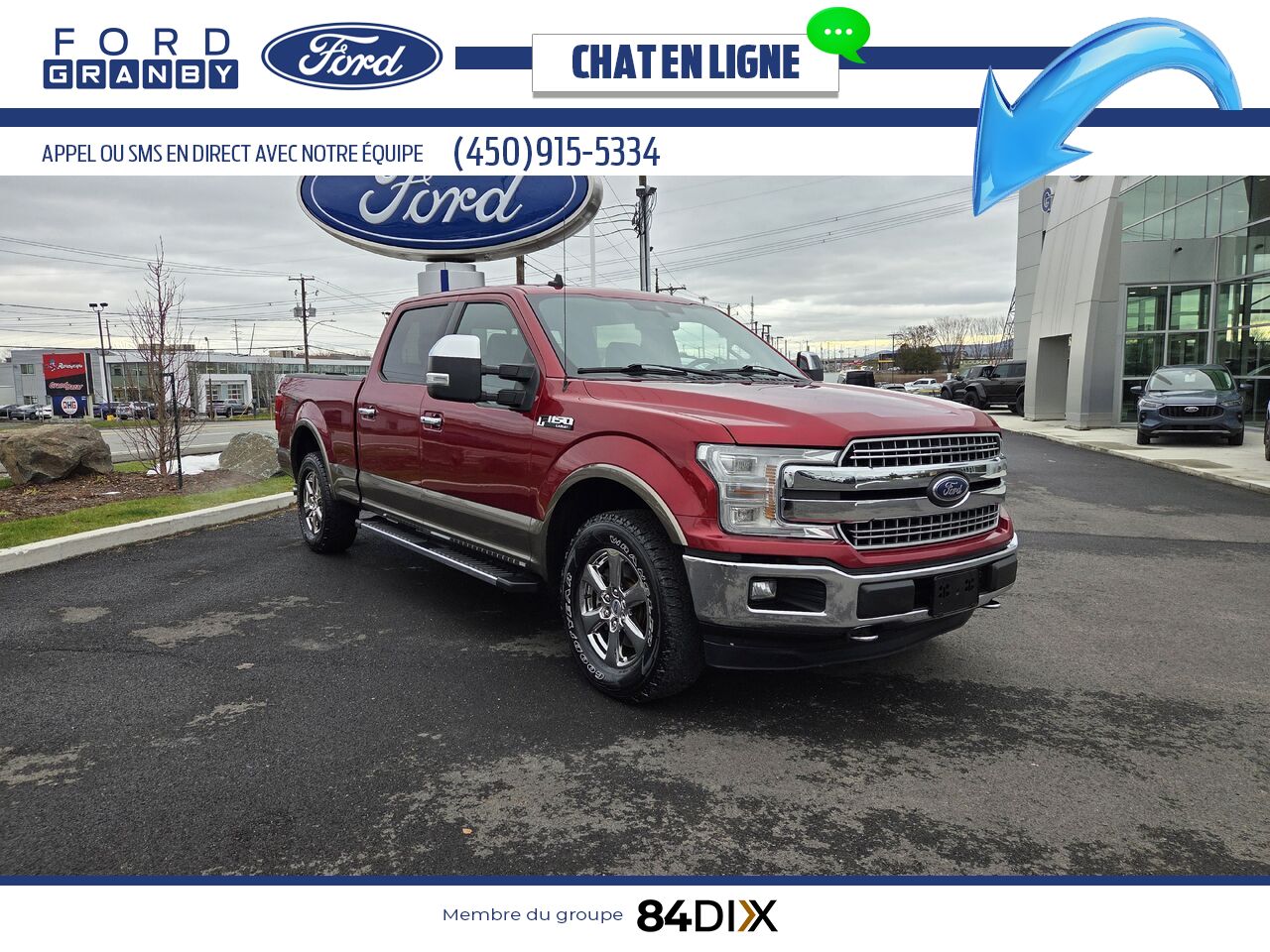 Ford F-150 2019 Rouge Granby - photo #0