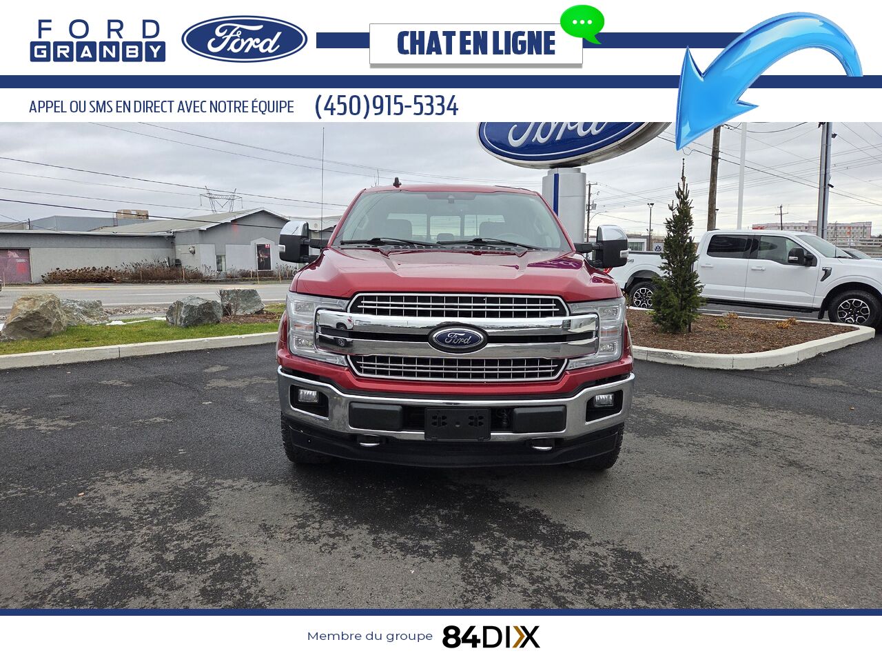 Ford F-150 2019 Rouge Granby - photo #1