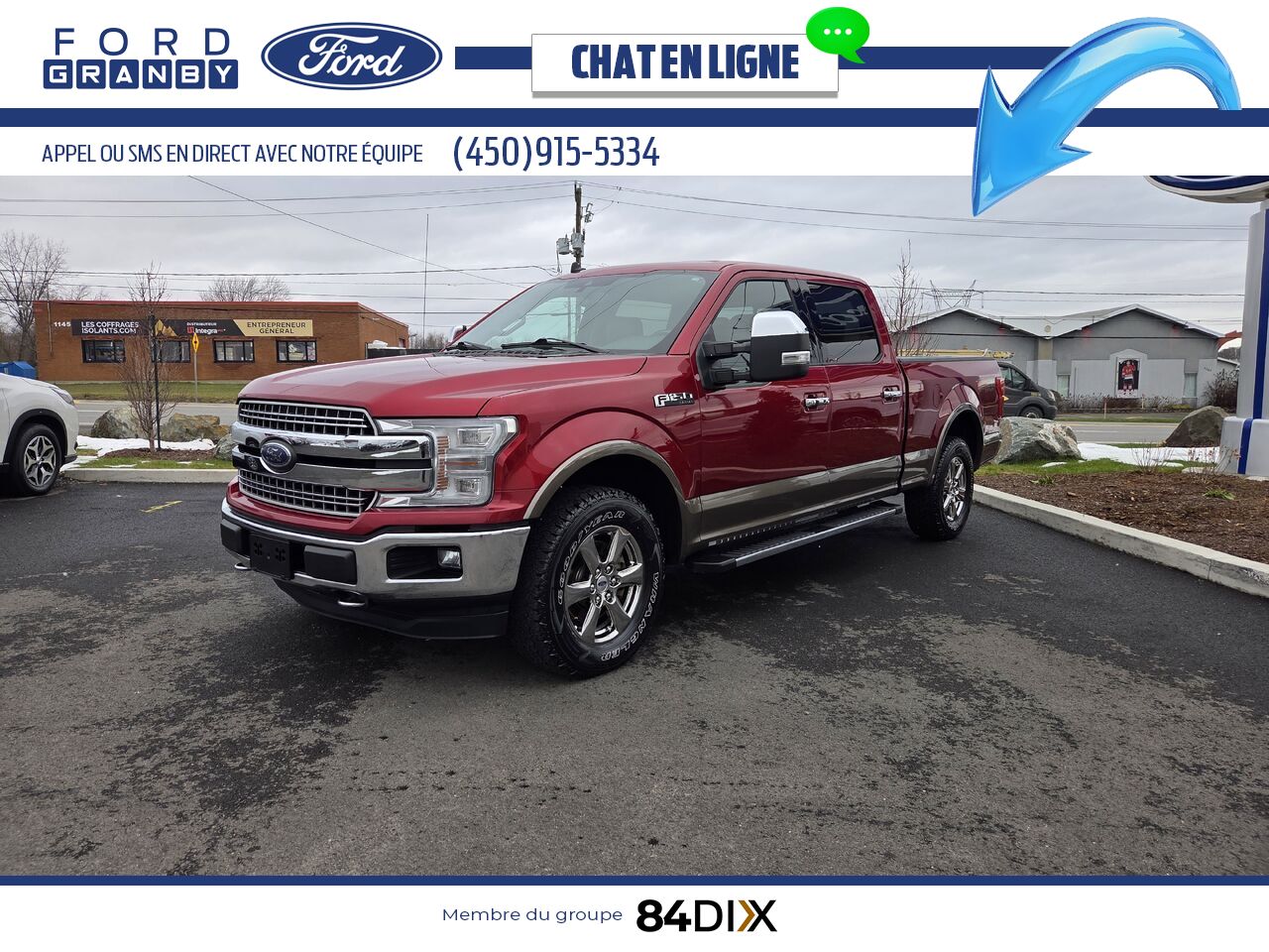 Ford F-150 2019 Rouge Granby - photo #2