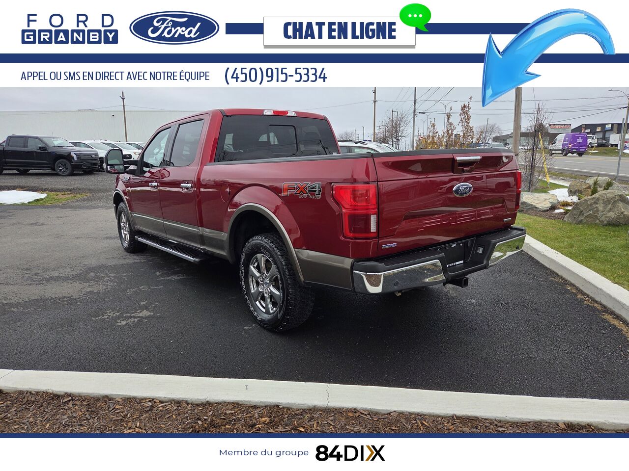 Ford F-150 2019 Rouge Granby - photo #4