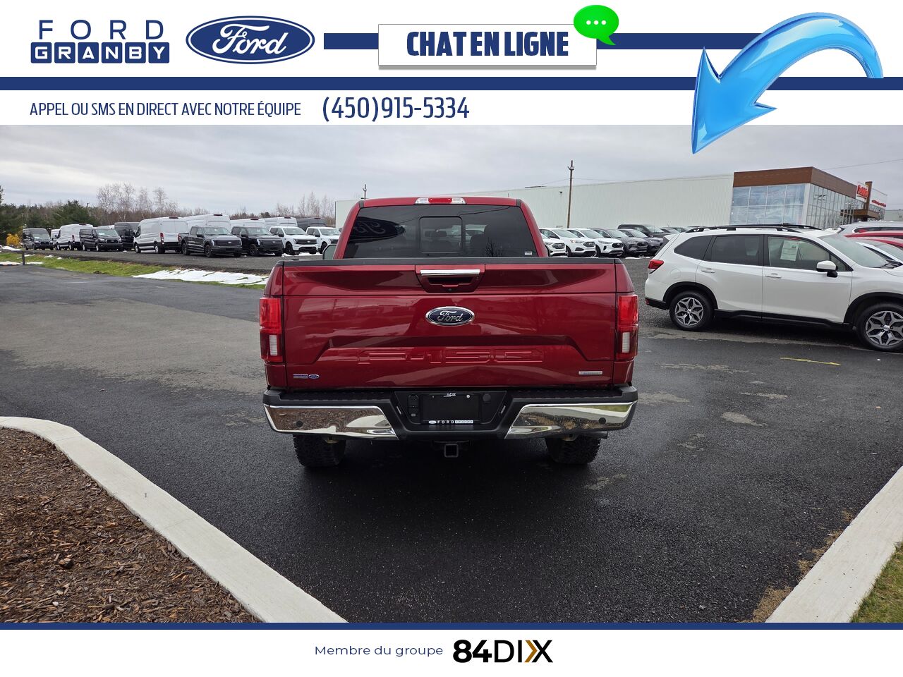 Ford F-150 2019 Rouge Granby - photo #5