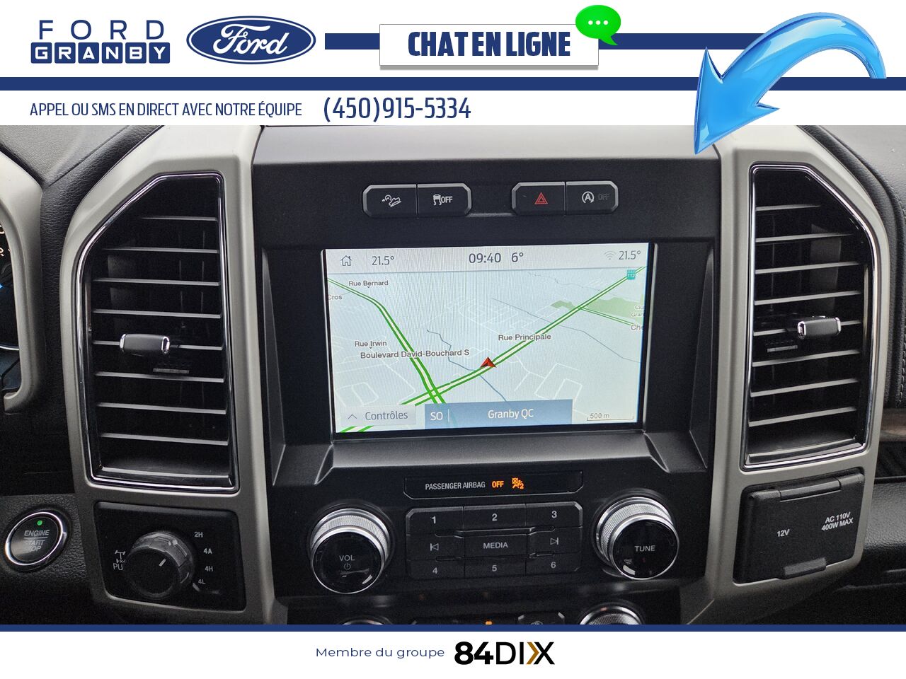 Ford F-150 2019 Rouge Granby - photo #13