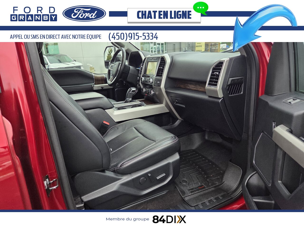 Ford F-150 2019 Rouge Granby - photo #22