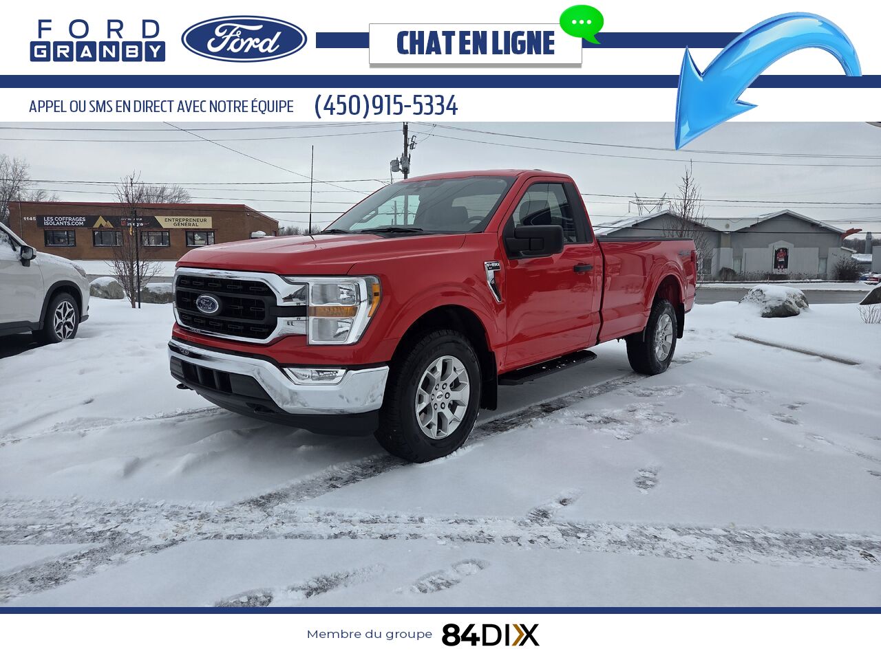 Ford F-150 2022 Rouge Granby - photo #2