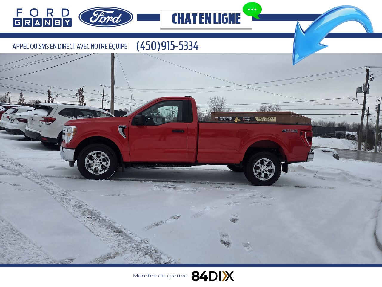 Ford F-150 2022 Rouge Granby - photo #3