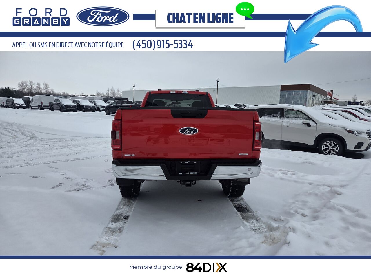 Ford F-150 2022 Rouge Granby - photo #5