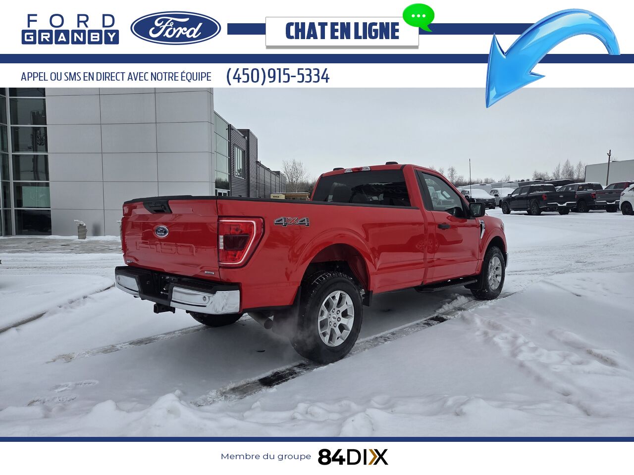 Ford F-150 2022 Rouge Granby - photo #6