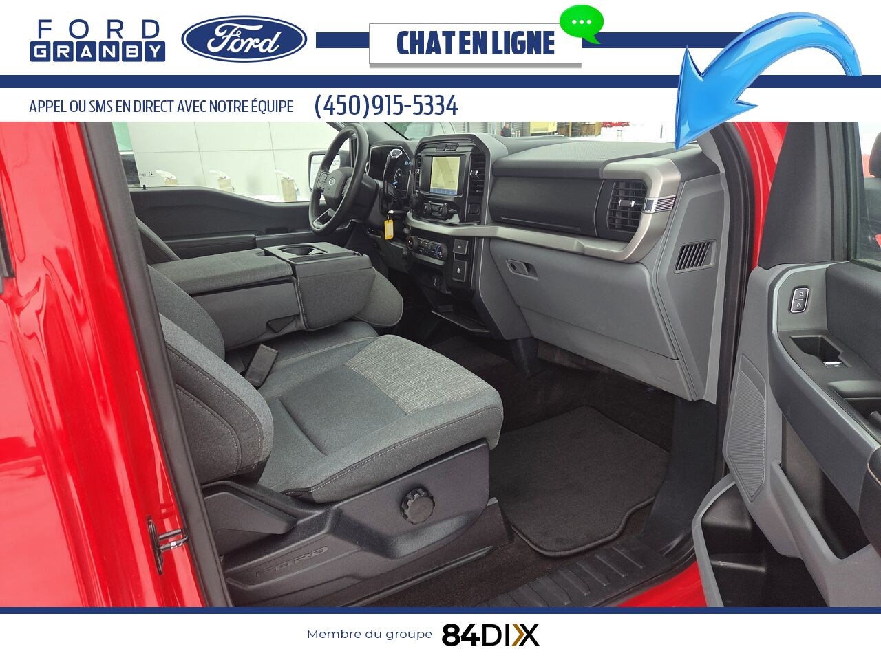 Ford F-150 2022 Rouge Granby - photo #19