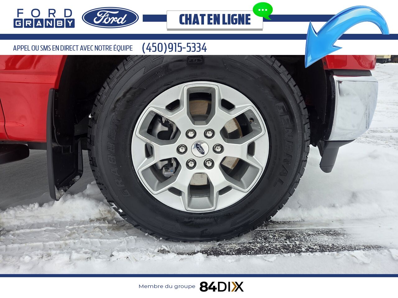 Ford F-150 2022 Rouge Granby - photo #21