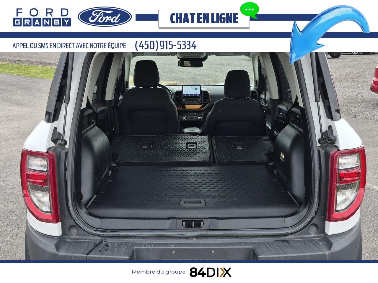 Ford Bronco Sport 2021 Blanc Granby - photo #10