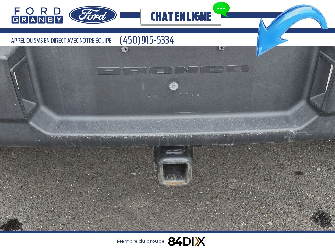 Ford Bronco Sport 2021 Blanc Granby - photo #11