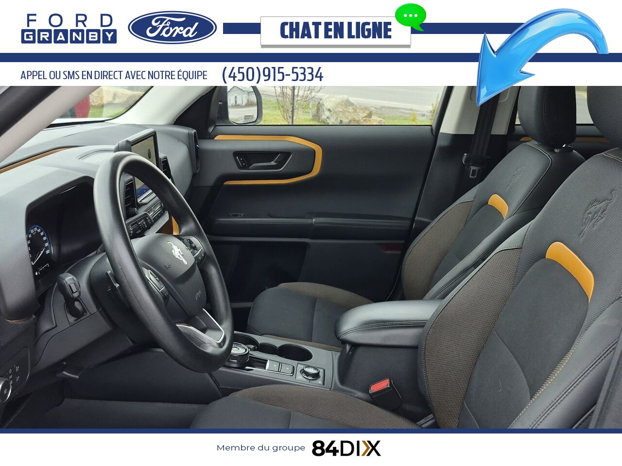 Ford Bronco Sport 2021 Blanc Granby - photo #16